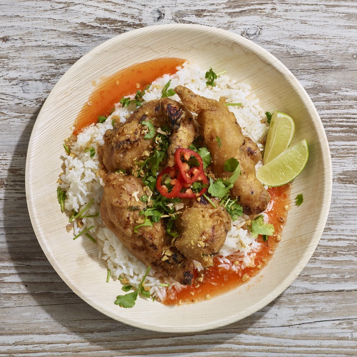 Crispy marinated chicken Niangstippythai